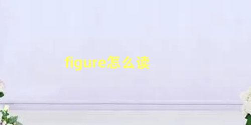 figure怎么读 figure的用法