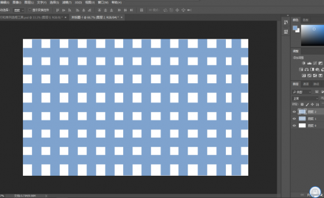 ps怎么制作网格背景