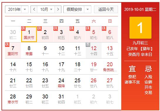 2019国庆高速免费通行吗？附预计堵车路段参考！