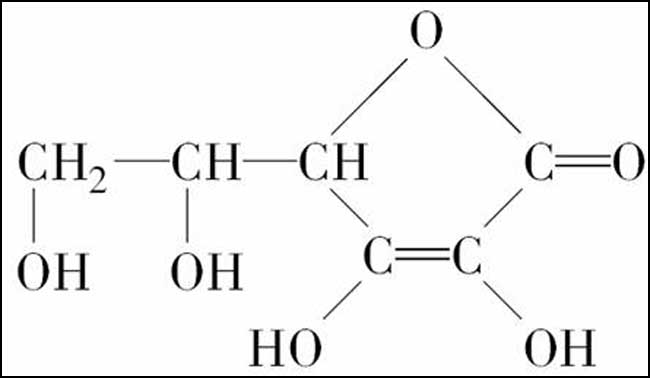 維生素c的組成結構