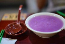 紫薯粥为什么是蓝色的?