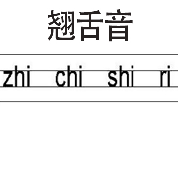 翘舌音有哪些字母？