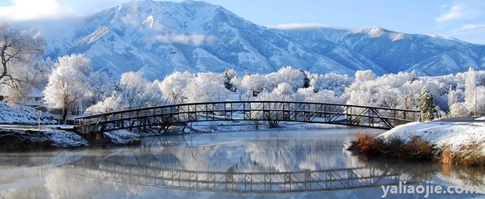 描写雪景的唯美简短句子有哪些？