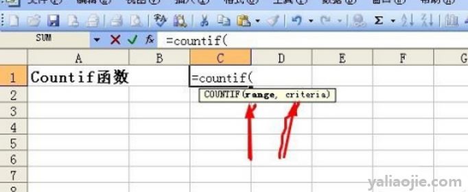 countif函数怎么用？