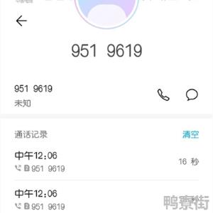 9519619是哪个快递的电话