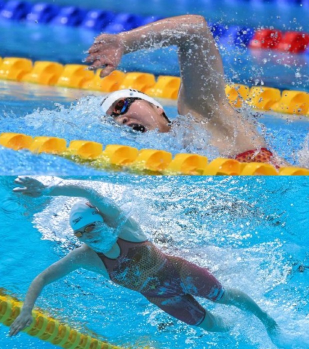 女子400米自由泳李冰洁摘铜为中国代表团再度拿下了一枚奖牌